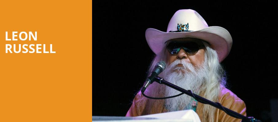 Leon Russell at House of Blues.