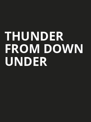 Thunder From Down Under, House of Blues, Houston