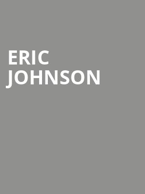Eric Johnson, House of Blues, Houston