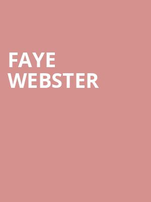 Faye Webster, White Oak Music Hall, Houston