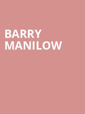 Barry Manilow, Smart Financial Center, Houston