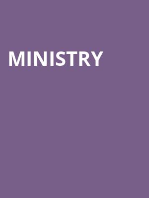 Ministry Poster
