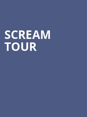 Scream Tour Poster