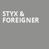 Styx Foreigner, Cynthia Woods Mitchell Pavilion, Houston