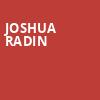 Joshua Radin, The Heights Theater, Houston