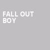 Fall Out Boy, Cynthia Woods Mitchell Pavilion, Houston